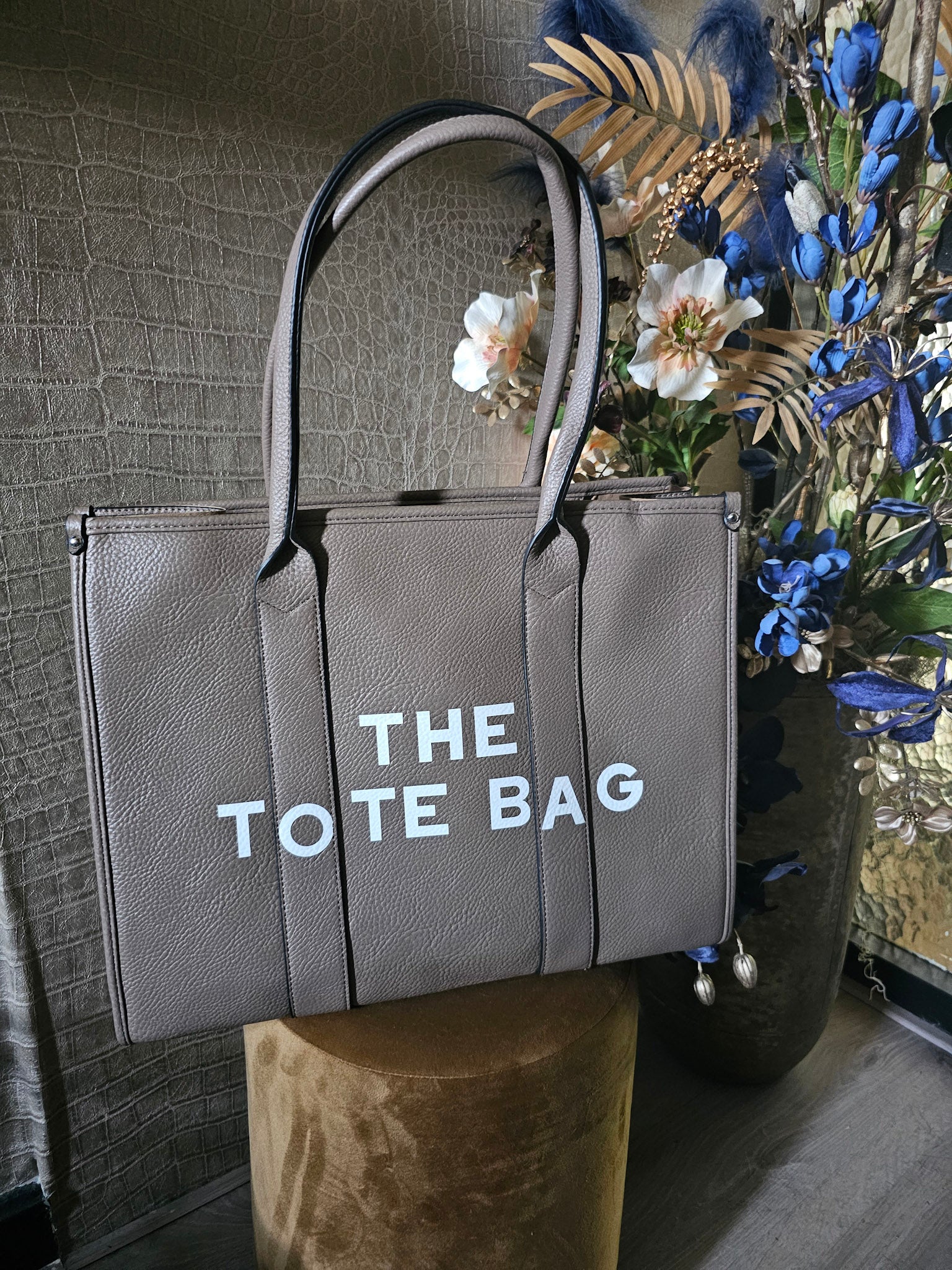 TOTE BAG BIG | TAUPE