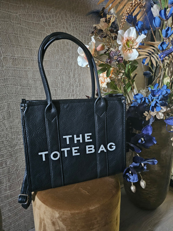 TOTE BAG MEDIUM | ZWART