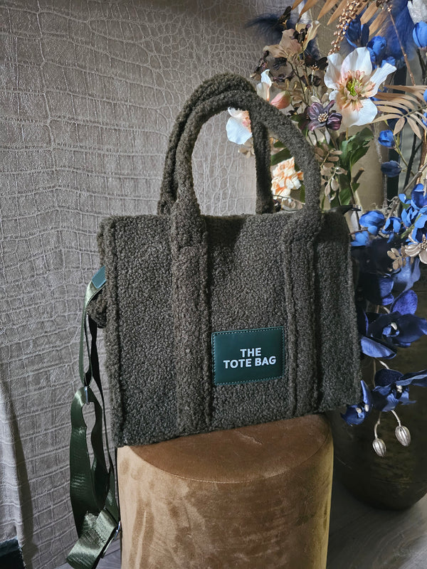 TEDDY TOTE BAG | KHAKI