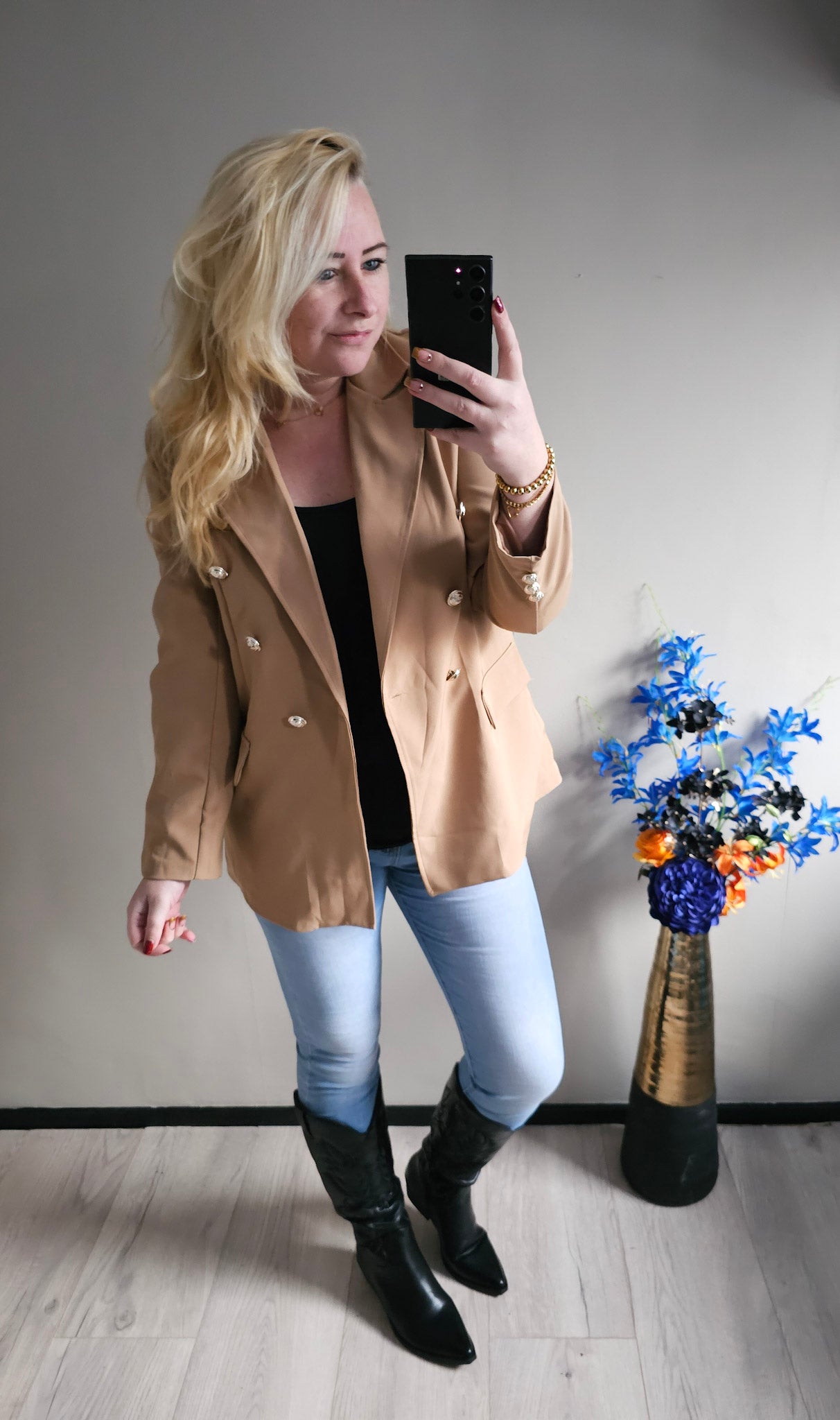 BUTTON BLAZER | BRUIN