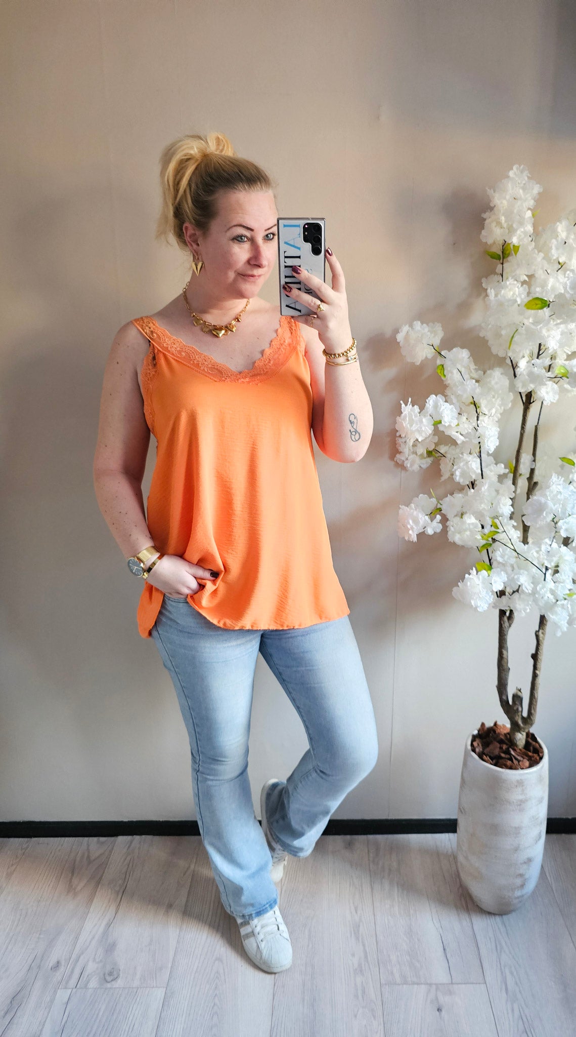 NINA TOP KANT | 20 KLEUREN