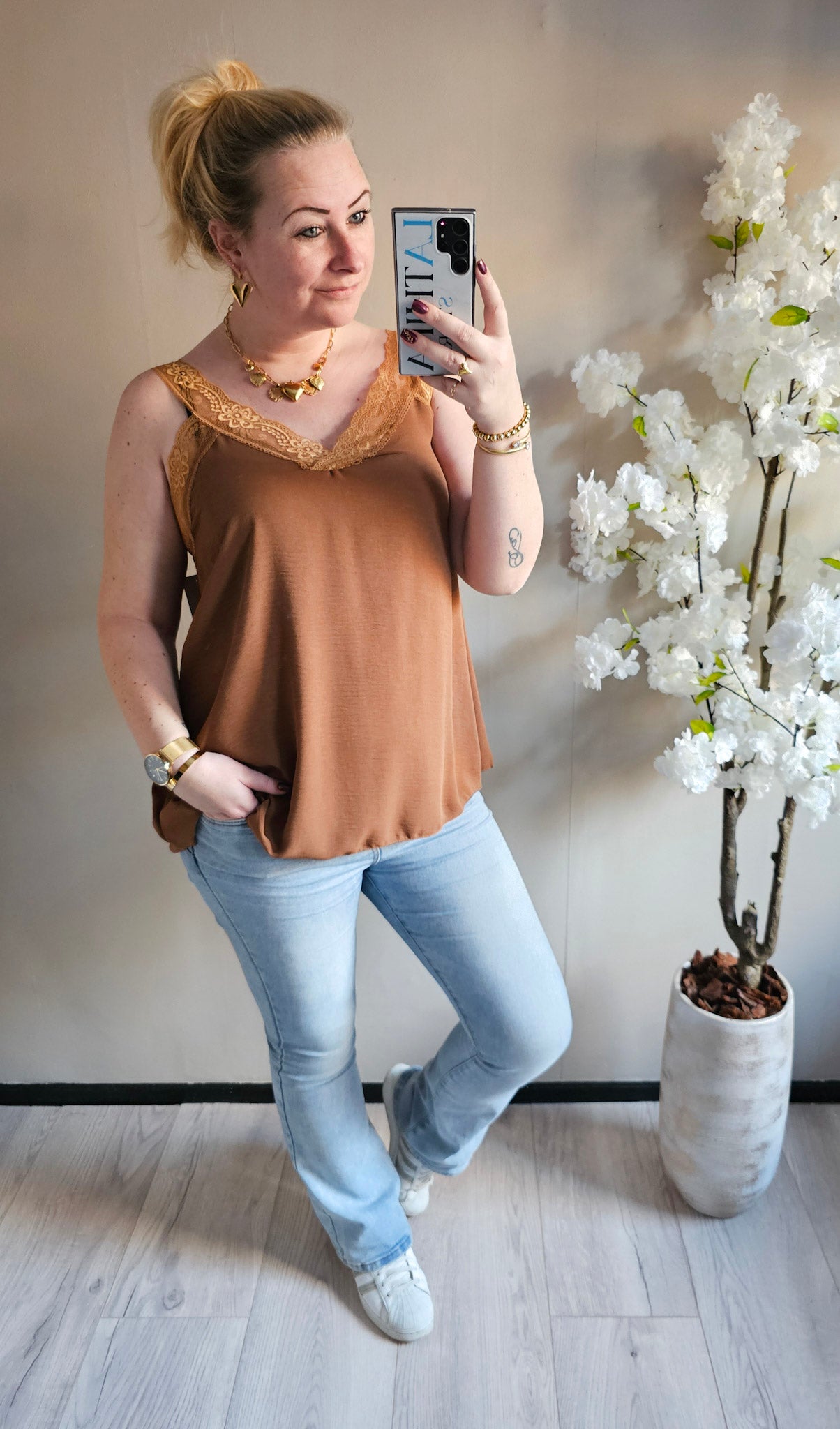 NINA TOP KANT | 20 KLEUREN