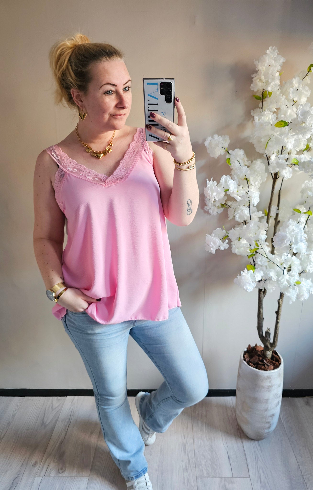 NINA TOP KANT | 20 KLEUREN