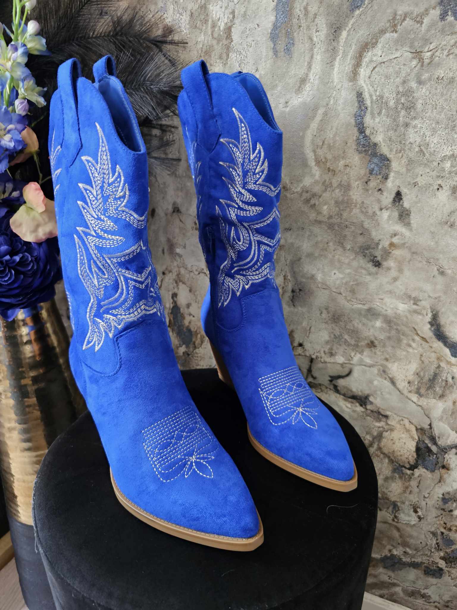 COWBOY BOOTS | BLAUW