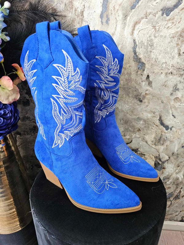 COWBOY BOOTS | BLAUW