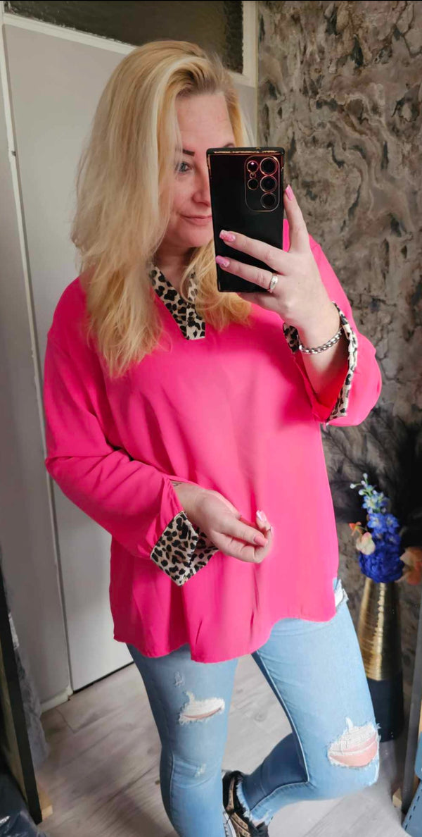 PANTER BLOUSE | ROZE