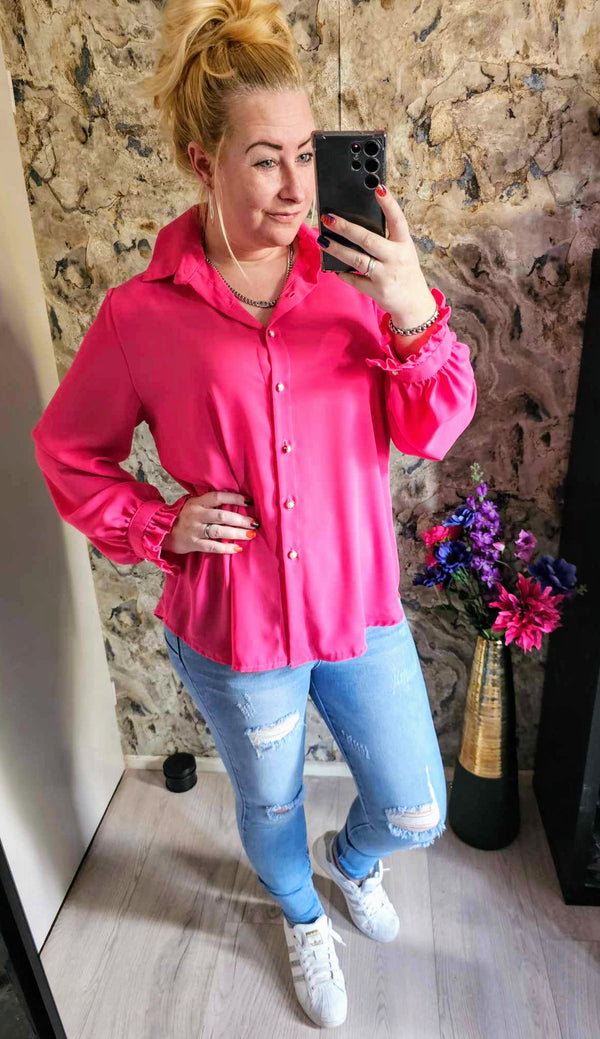 BLOUSE POFMOUW | FUCHSIA