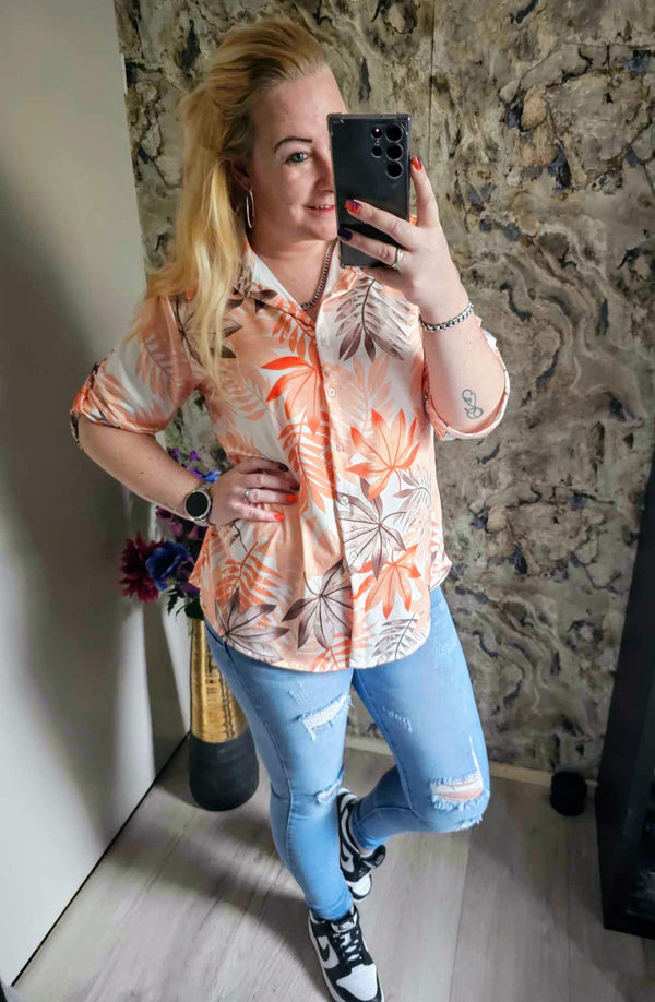 TRAVEL BLOUSE | ORANJE