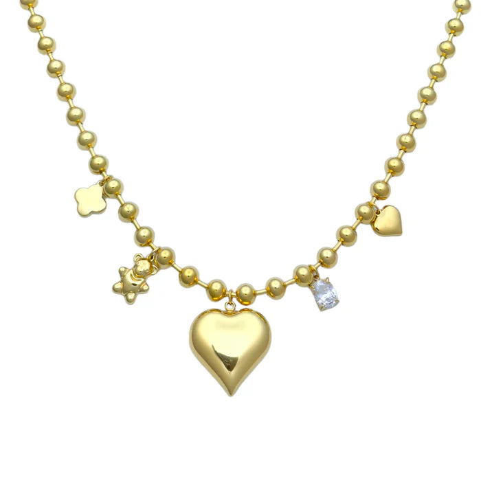 KETTING HEART | GOUD